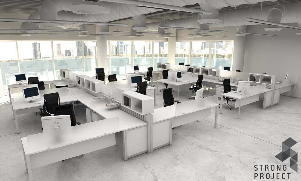 White Cubicles