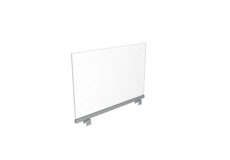 Clamp-On Desk Dividers – Desk Mounted Privacy Panels