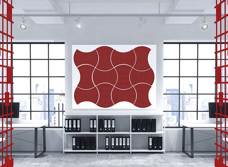 Decorative Sound Absorbing Wall Panels
