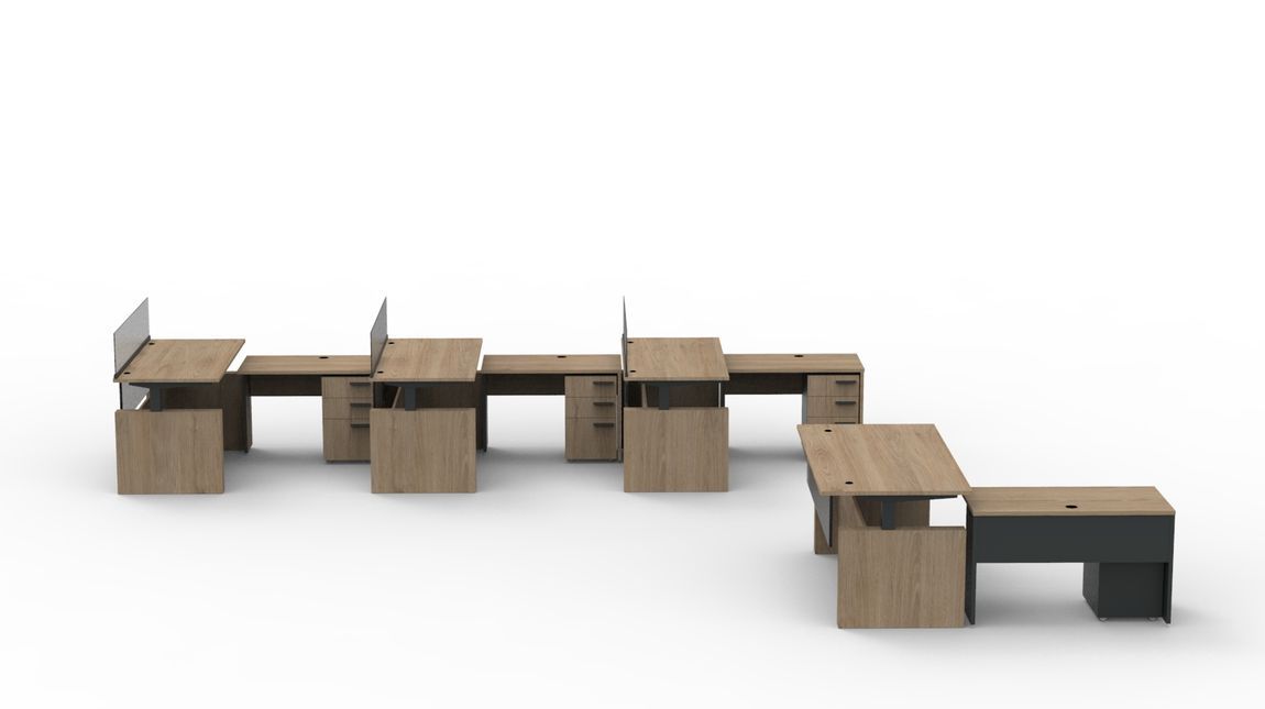 Custom Sit Stand Desks