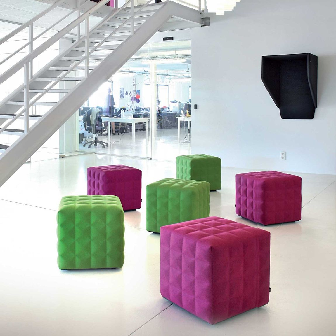 Acoustic Treated Furniture for Creative Office Space
