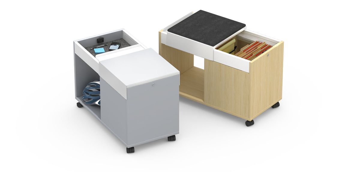 Office Storage Cabinets & Desk Wall Units