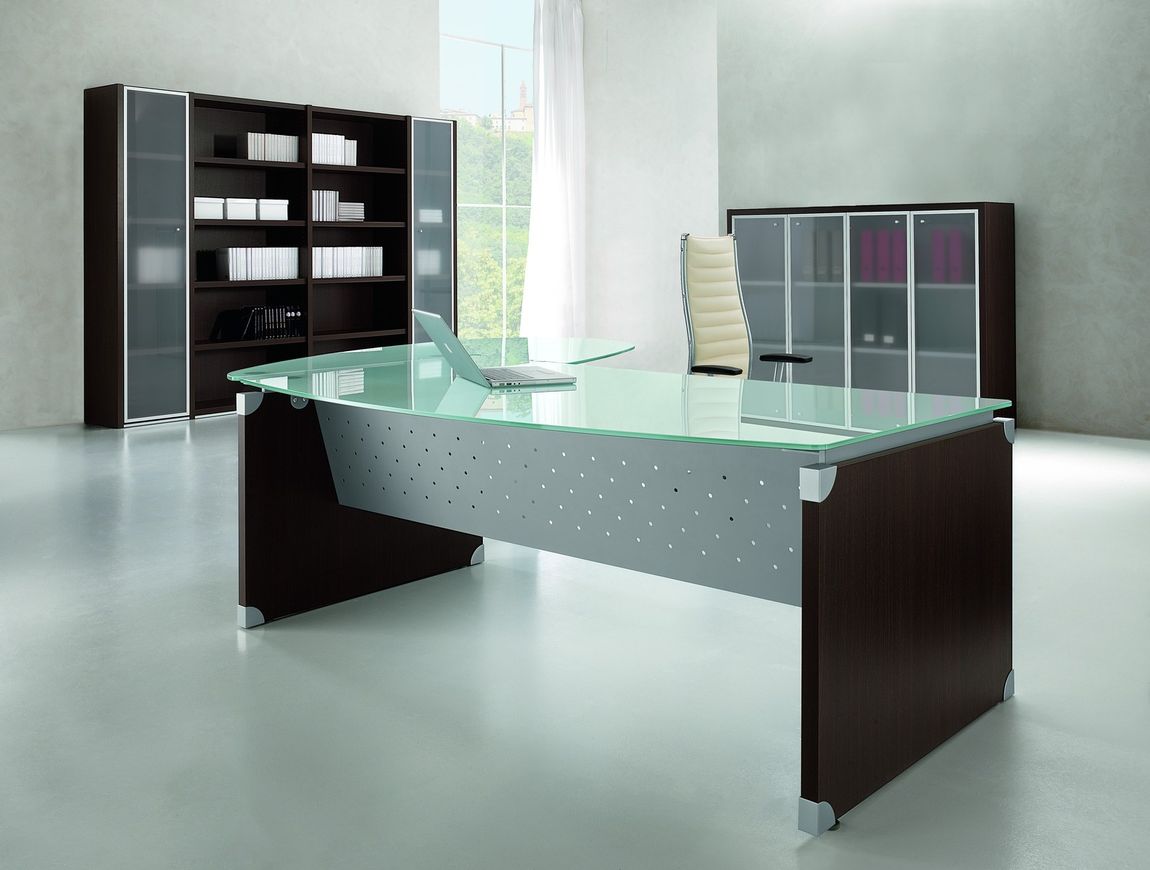 Modern Glass Office Furniture