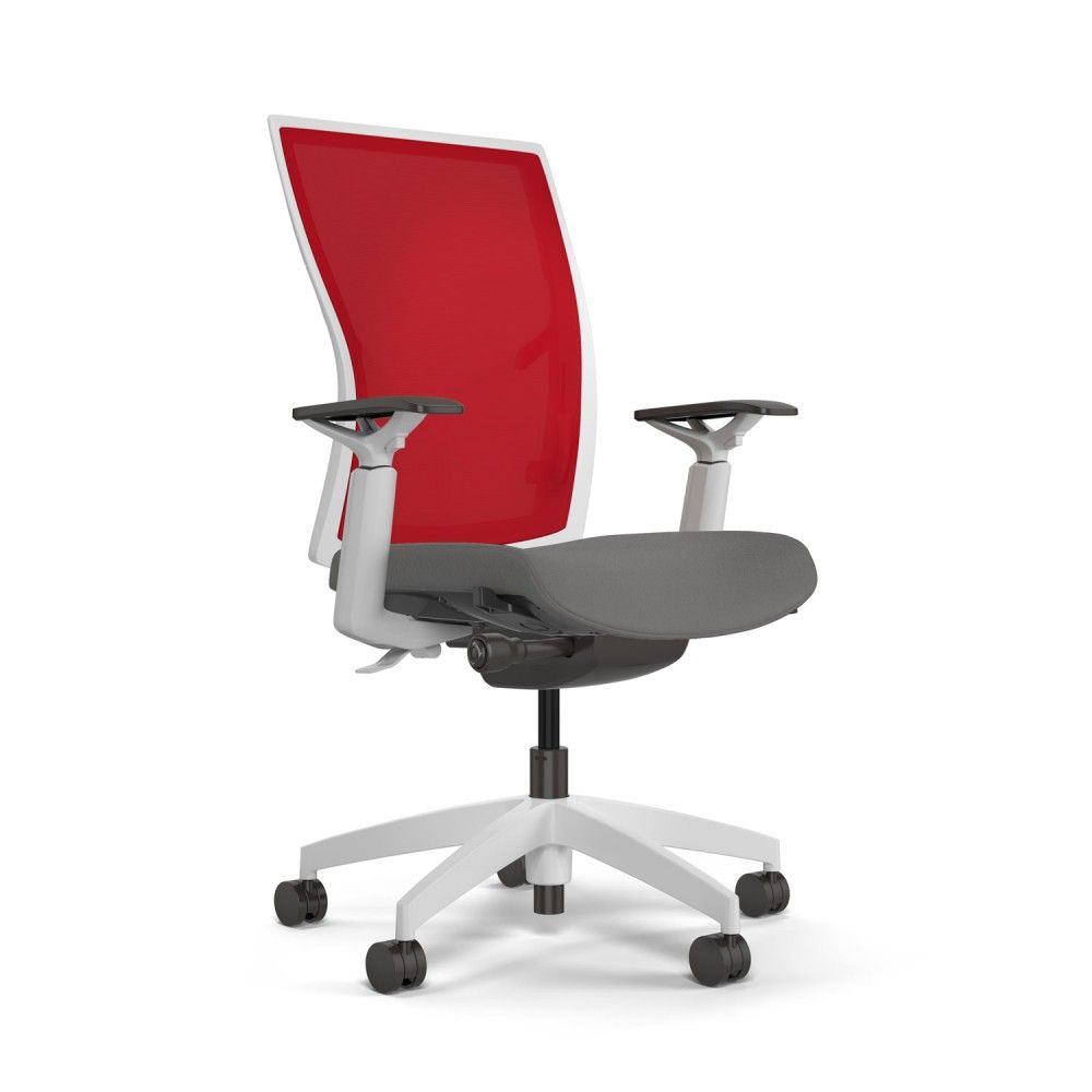 Red Mesh Task Chair