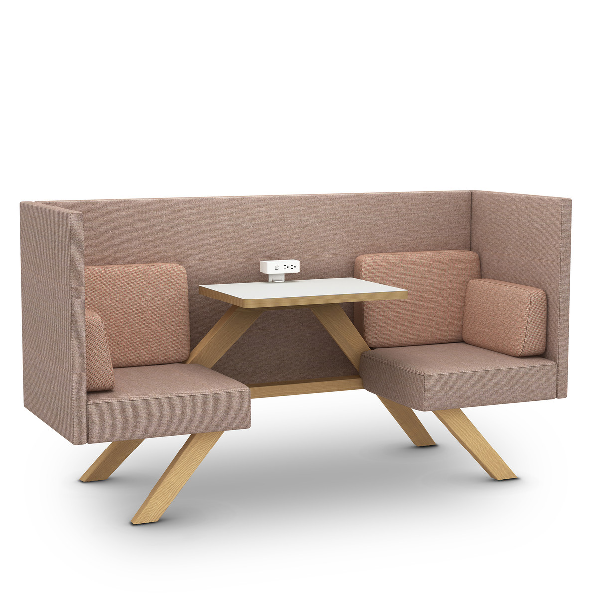 Lounge Booth Furniture for Collaborative Open Office Design | StrongProject
