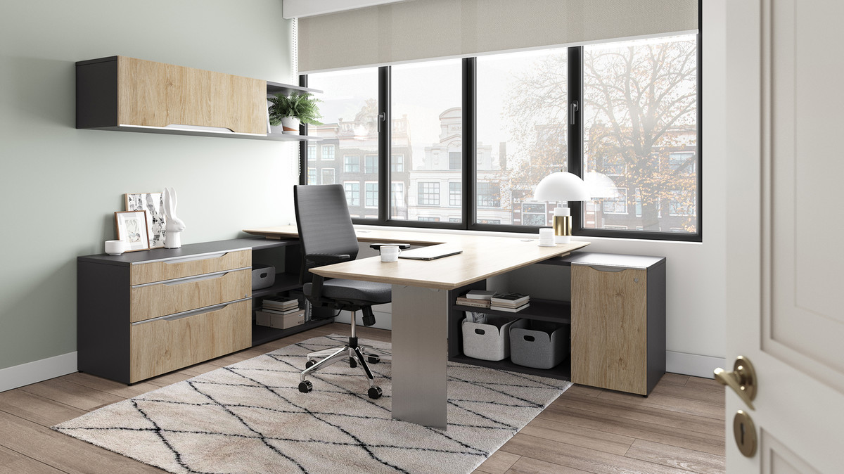 Modern U-Shape Office Desks