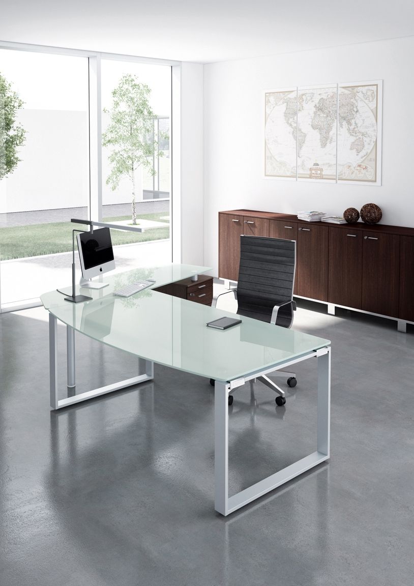 Glass Office Desks