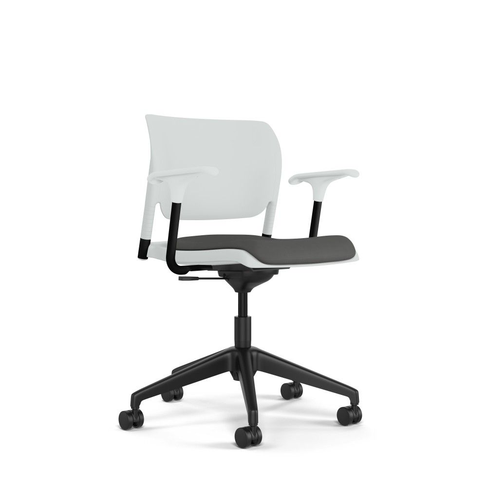 Modern White Task Chair