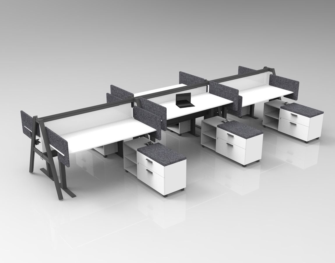 Contemporary Sit-Stand Workstations