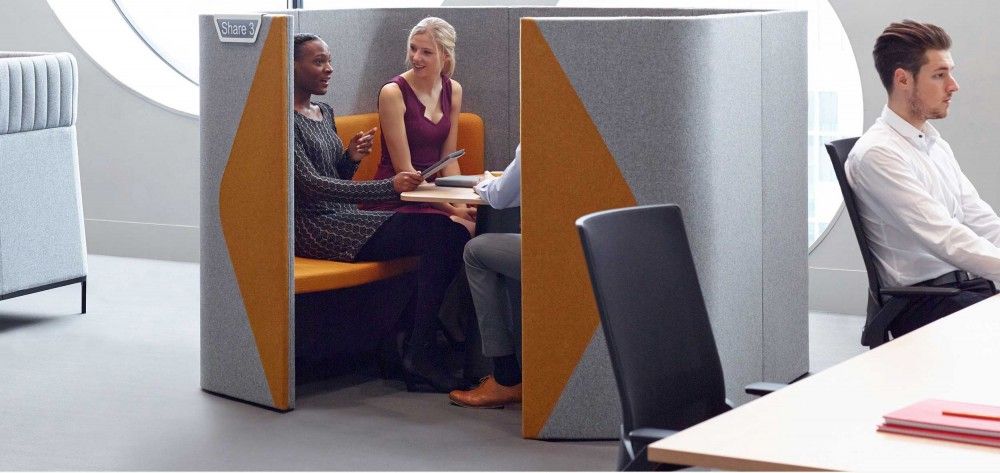 Acoustic Furniture Ideas for Creative Office Space