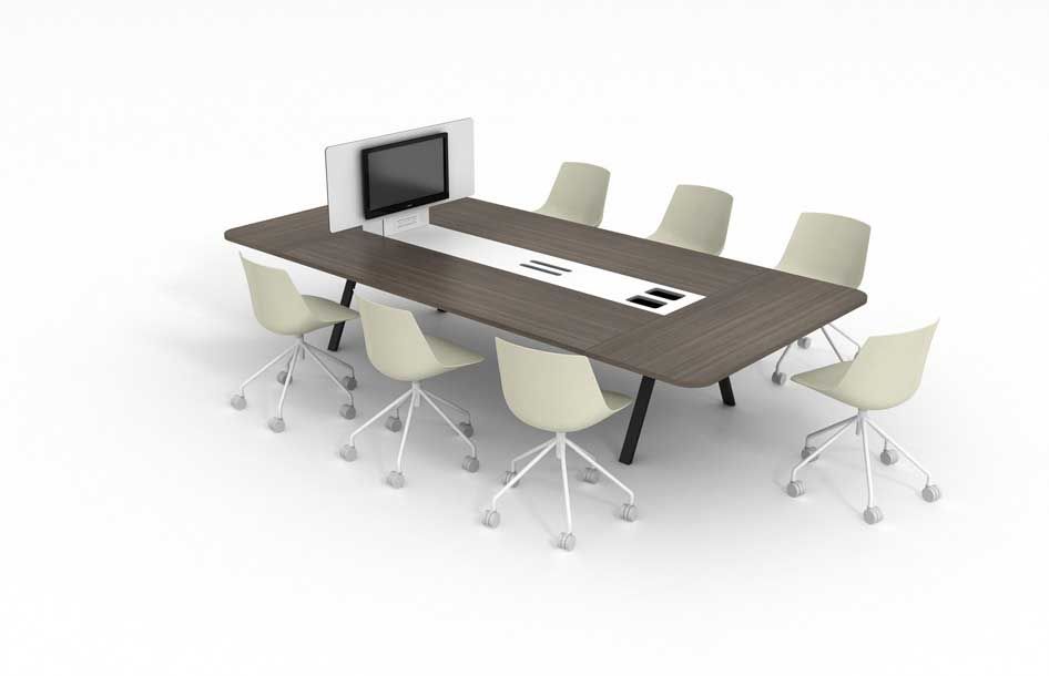 Conference Tables with Built In Technology