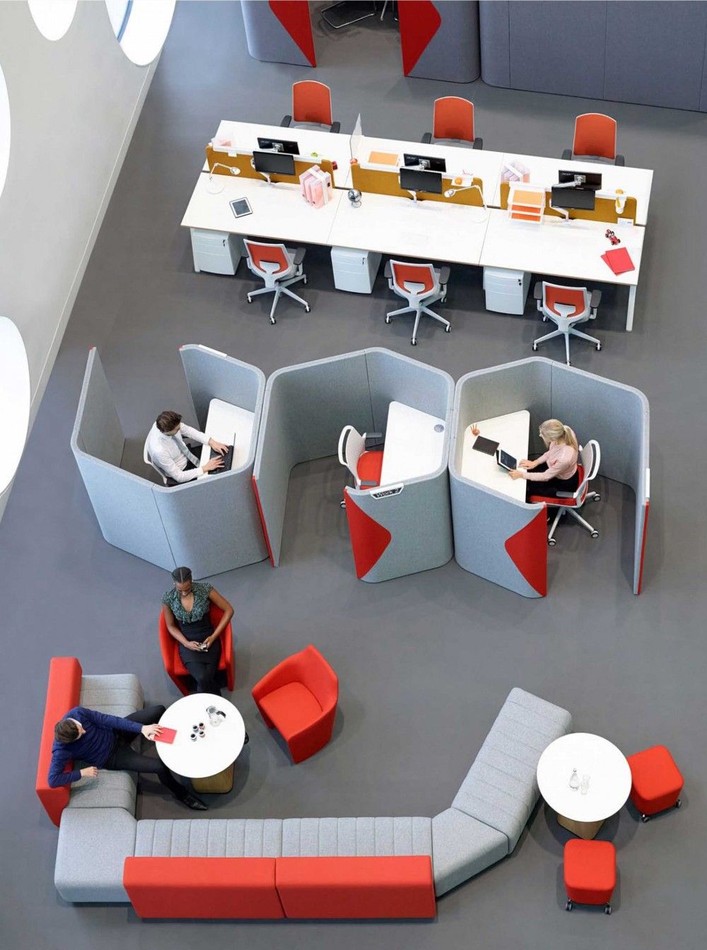 Acoustic Furniture Solutions for Privacy and Collaboration | Strong Project