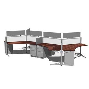 Modern Workstations Office Cubicles | StrongProject