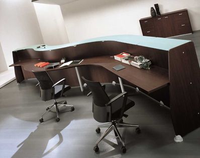 Curved Reception Desks | StrongProject