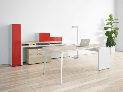 Meeting Oriented Private Office Desks