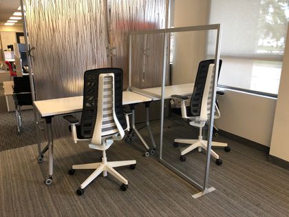 Desk Privacy Panels | Office Social Distancing