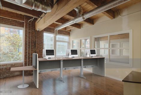 Affordable Standing Height Collaborative Desks