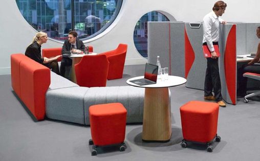 Modern Acoustic Treated Office Furniture