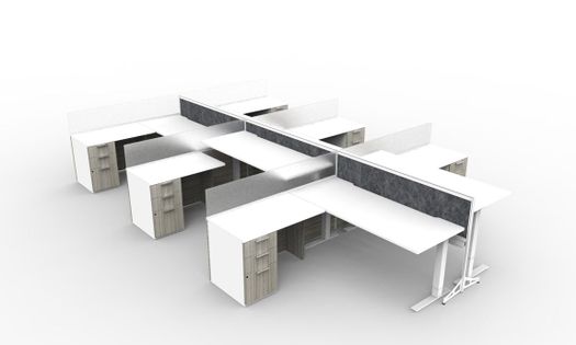 Modern Workstations Office Cubicles | StrongProject