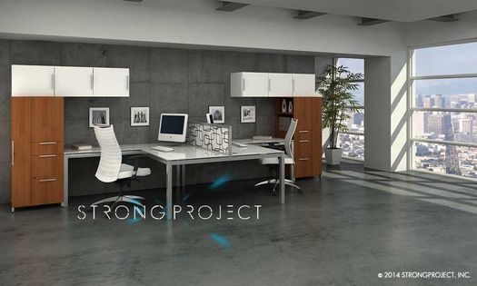 Shared Office Desks for Coworking | Strong Project
