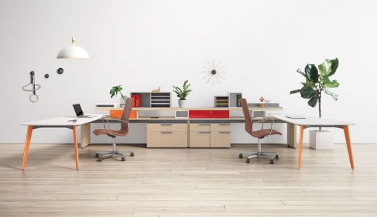 Cool Shared Office Desks