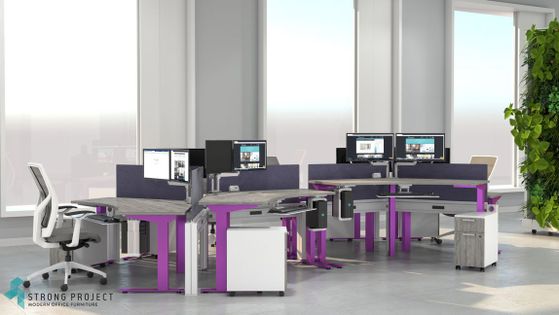 Modern Cubicle Design – Colorful Cubicles