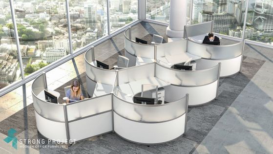 Modern Cubicle Workstations