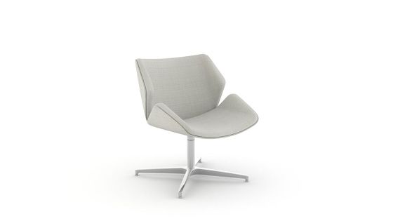 High-Back Swivel Lounge Chair
