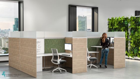 Private Sit-Stand Cubicles