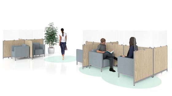 Office Privacy Dividers Promote Office Social Distancing