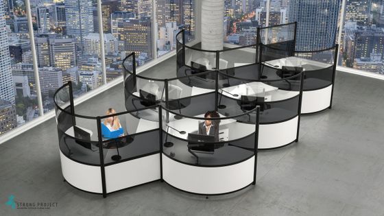 Curved Cubicles